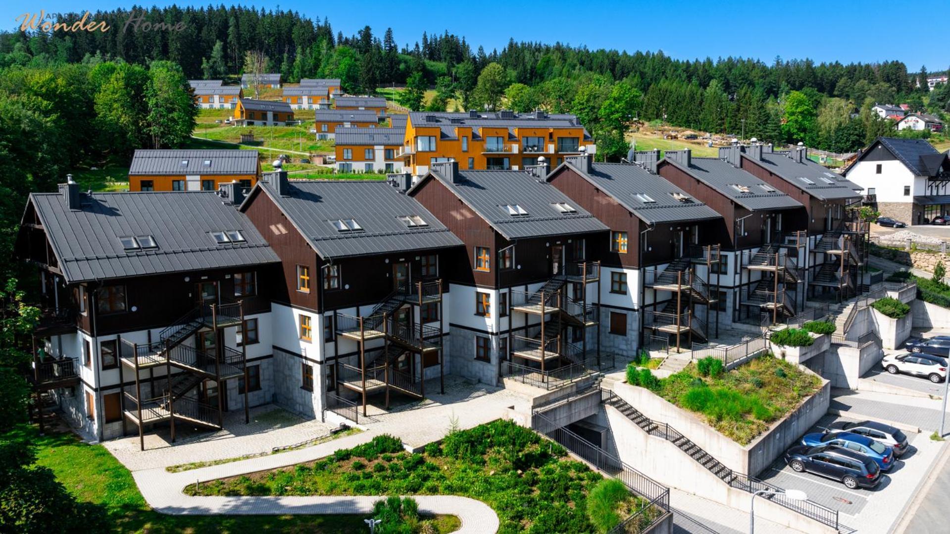 Wonder Home - Apartamenty Residence Karpacz Blisko Stoku Narciarskiego, Z Balkonami I Parkingiem Buitenkant foto